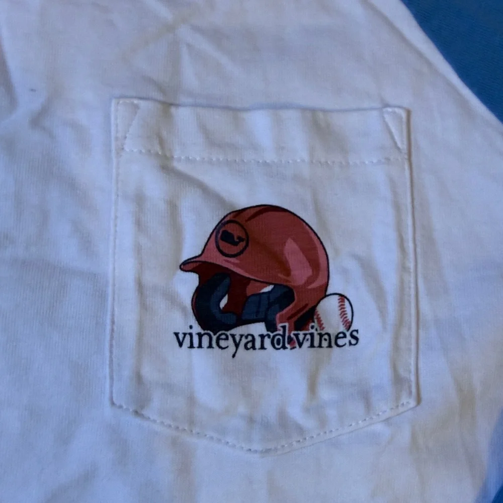 Vineyard Vines long sleeve baseball tshirt